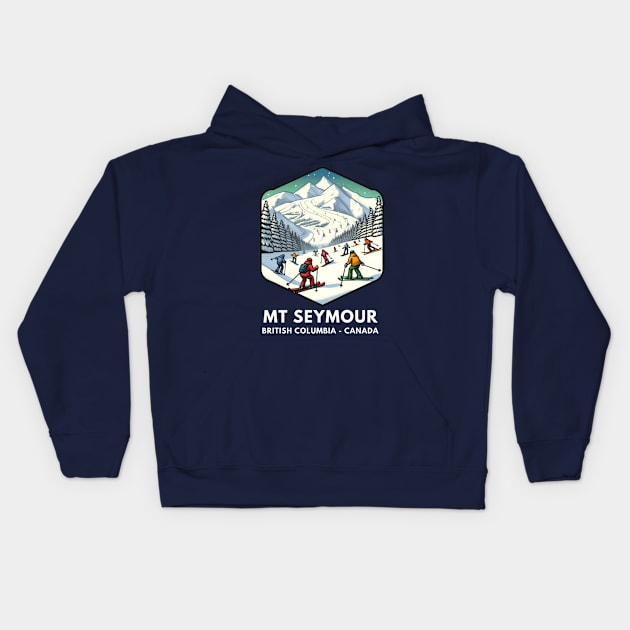 MT SEYMOUR Kids Hoodie by GP SHOP